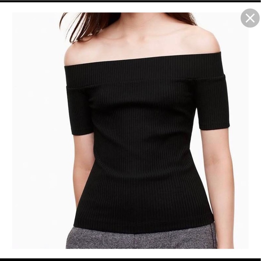 Strapless ribbed top by WILFRED